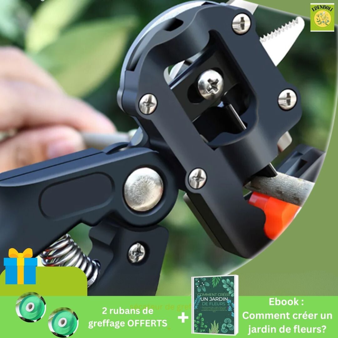 EaseGraft™ Sécateur de Greffage avec ruban