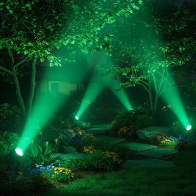 Projecteur exterieur led puissant pour éclairage de sécurité nocturne