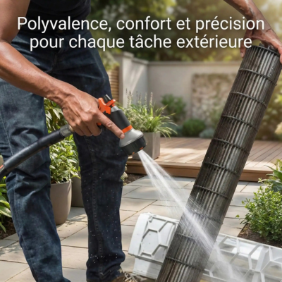 Pistolet Fluic™- Arrosoir avec 8 Modes