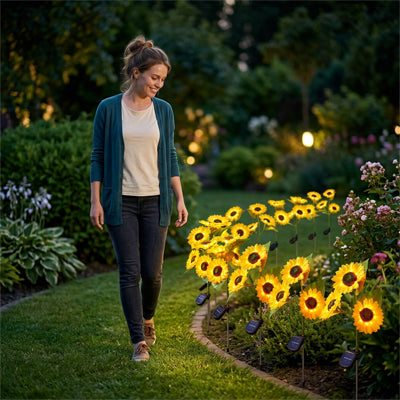 lampe de jardin solaire est leur capacité à s'allumer automatiquement dès la chute de la nuit.