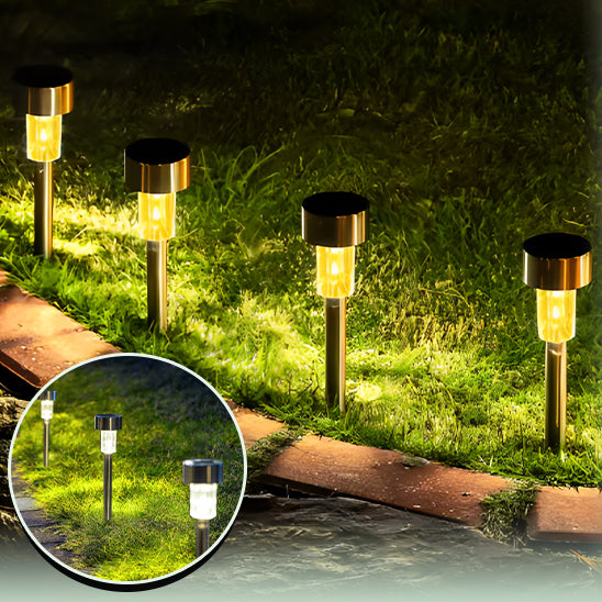 Lampe de Jardin Solaire | Pack de 10