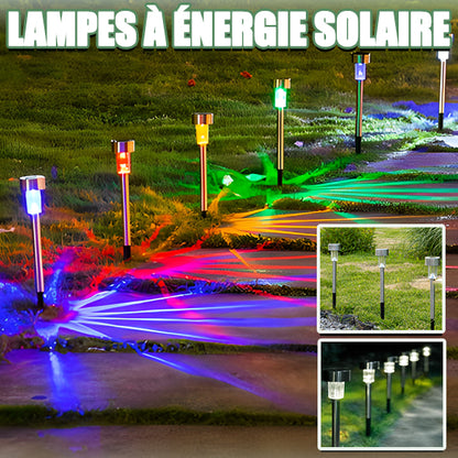 Lampe de Jardin Solaire | Pack de 10