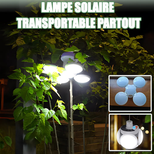 Lampe Solaire pour Extérieur | Polyvalente