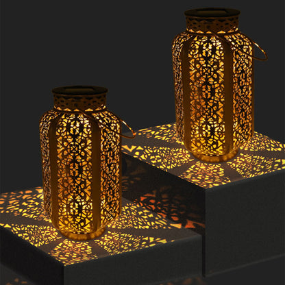 Lanterne-solaire-décoration-marocaine