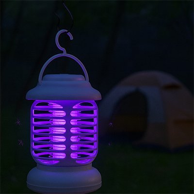 Lampe anti moustique Fonctionne sans fil pour une liberté d'installation maximale