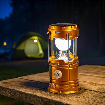 Lampe camping permet de suspendre ou porter la lanterne selon les besoins