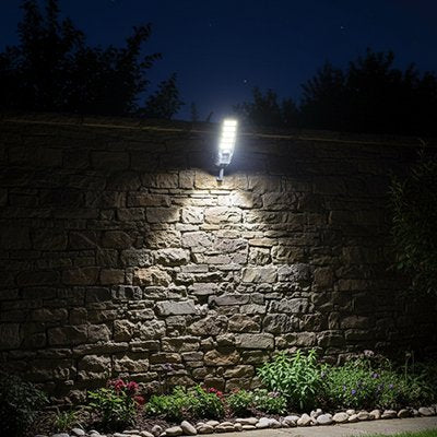 Lampe solaire exterieur allumage automatique à la tombée de la nuit