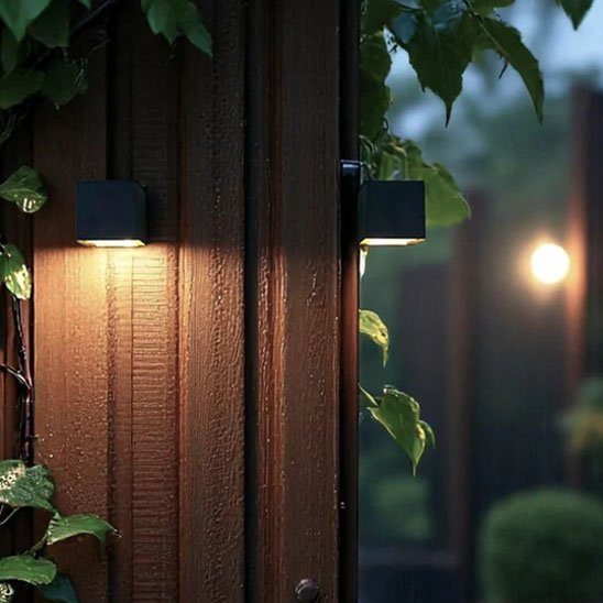 Luminaire exterieur conçu pour supporter les conditions météorologiques 